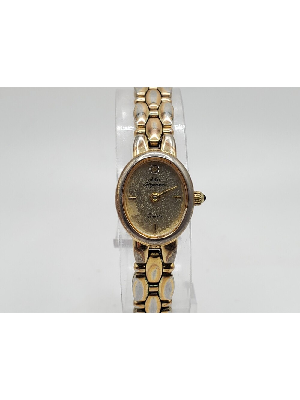 Jules Jurgensen Quartz Watch Women 16mm For Parts Or Repair